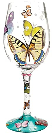 Lolita, Copa con dibujos de mariposas, Enesco