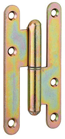 THIRARD - Paumelle de Paris porte d'entrée/d'intérieur, 110x55mm, acier, droite