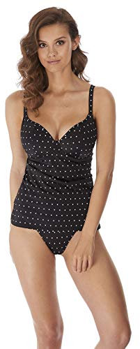 Freya Jewel Cove Damen-Tankini mit Bügel, Nicht wattiert, Schwarz, 65D
