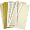 Larcenciel Seidenpapier Set, 120 Blatt Metallic Seidenpapier Goldenes Geschenkpapier Bastelpapier Geschenk Verpackungsmaterial für Hochzeit, Babyparty, Geburtstag, Weihnachten (50 x 35 cm)