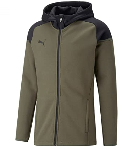 PUMA Herren Teamcup Casuals Kapuzenjacke, Grünmoos, XXL