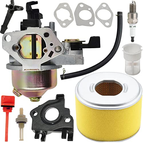 ZAMDOE Carburador para Honda GX240 GX270 8HP 9HP Motores reemplaza # 16100-ZE2-W71 1616100-ZH9-820 con Filtro de Aire Junta de bujía línea de Combustible