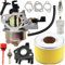 ZAMDOE Carburatore per Honda GX240 GX270 8HP 9HP Motori sostituisce # 16100-ZE2-W71 1616100-ZH9-820 con Filtro Aria Candela Guarnizione Linea Carburante