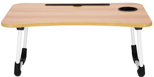 SPRINGOS Table de lit pliable pour ordinateur portable, HA4011