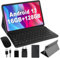 JUSYEA Tablet 10 Zoll Android 13 Octa-Core MT8183 16GB RAM + 128GB ROM (1TB TF), WLAN 5G + 2.4G, GPS, Bluetooth 5.0, Cast, 13MP + 5MP, 8000mAh Akku, mit Tastatur & Maus, Metallkörper Gray