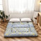 Japanische Bodenmatratze, dicke Tatami-Matte, Isomatte, faltbar, aufrollbar, Futon-Matratze, Liege, Kissen, Bettmatten, grau, 180 x 200 cm