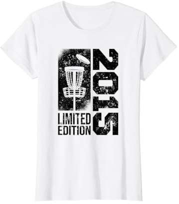 DiscGolf Disc-Golf-Joueur Anniversaire né en 2015 Disc-Golf T-Shirt Graphique avec Valeur