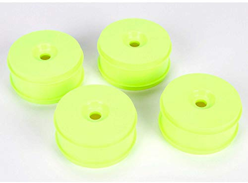 1/8 Front/Rear Buggy 3.3 Wheels, 17mm Hex, Yellow (4): 8IGHT 3.0