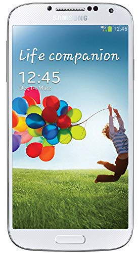 Samsung Galaxy S4 i9505 Smartphone (12,7 cm (4.99 Zoll) AMOLED-Touchscreen, 16 GB interner Speicher, 13 Megapixel Kamera, LTE, Android 4.2) white-frost