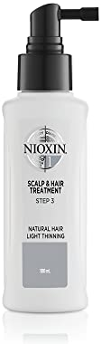 Nioxin 3-Part System, System 1 Natural Hair with Light Thinning, Hair Thickening Treatment, Scalp Therapy, Scalp & Hair Treatment 100ml