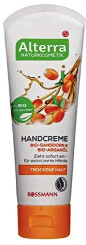 Handcreme Bio-Sanddorn & Bio-Arganöl - Für trockene Haut