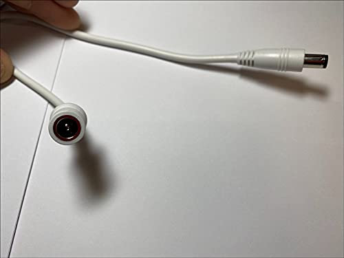 Replacement for WHITE 5M Long Extension Cable Lead Cord 6.3 * 3.0 DC 6.3mm x 3.0mm
