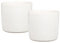 scheurich 2er Set Solido Linea Perla Keramik Pflanzgefäße - 15,0 cm dekorative Töpfe für Zimmerpflanzen - wasserdicht & UV-beständig - Elegante Reliefstruktur - Made in Germany - Moderne Wohn