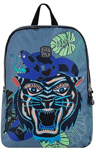 Pick & Pack - Unisex Dangerous Cat M/Jeansblau (Standard Größe) Rucksack - 1 Stück
