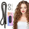Lanzhire Heatless Hair Curler, Heatless Curling Rod Headband, No Heat Curlers to Sleep In, Overnight Heatless Curls Headband, Lazy Hair Rollers for Women Girls… (Black)