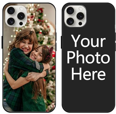 Guerity Personalized Custom Phone Case for iPhone 13/13 Pro / 13 Pro - Custom Picture Design Your Own Collage Phone Cover - Gifts for Wedding, Birthday (Christmas Day)
