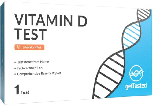 Vitamin D Level Test Kit | Home DBS Collection | GetTested | Measure Vitamin D3 | Essential Bone and Immune Health Assessment
