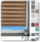 Rollmayer Doppelrollo Klemmfix ohne Bohren Klemmrollo Fensterrollo Duo Rollo Sonnenschutzrollo Zebrarollo Seitenzugrollo für Fenster und Tür (Holzlook Gold - 100 x 130 cm - BxH)