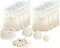 Playtastic Kinetische Sand-Knete: 8er-Set kinetischer Sand, fein, beige, insgesamt 8 kg (Dynamic Sand, Fließsand Kinder)