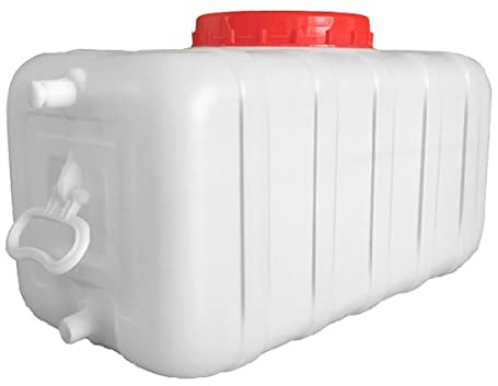 ZHJLF RéServoir d'eau Portable Extérieur Voiture De Camping 25L/35L/50L/80L/110L/200L, Eau Potable Conteneur potabl pour Camping Car Voyage Voiture Maison Réservoir(Size:35L/9.24gallon)