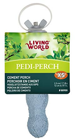Living World Perchas de Cemento Pedi-Perch Mini