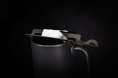 Mini pinza per sciogliere lo zucchero su tazza da vin brulé #366500 MINI-Feuerzangenbowle - Tasse