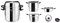 BRUNNER Edelstahl-Kochtopf-Set Academy 4+1 ø 20 cm