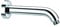 Bristan ARM CTRD01 C Small Round Shower Arm - Chrome Plated, 180mm