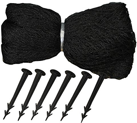 Selections 3M x 2M Protective Pond Netting with 6 Pegs Protection for Koi Keeps Leaves and Predators out of Fishponds