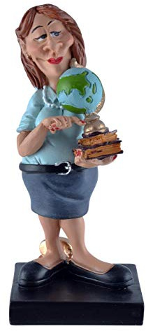 VOGLER Joh. Vogler GmbH Funny Life Figur Lehrerin Geschenkidee Schule lehren Prüfung