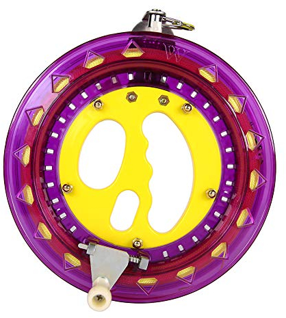 Mint's Colorful Life Drachenschnur Seilwinde für Drachen, 200m Schnüre und Stecker bereit. EIN gutes Flugspielzeug Geschenk für Ihre Kinder/Teenageralter (Violett)