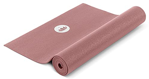 LOTUSCRAFTS® Yoga Matte 5 mm dick, universell einsetzbar als Yogamatte, Sportmatte, Gymnastikmatte, Fitnessmatte, Yogamatte Rutschfest, Yoga Mat, Matte Sport, Trainingsmatte, Yogamatten, Pilates Matte