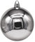My-goodbuy24 XXL Weihnachtskugeln 1 Stück - Christbaumkugeln - bruchsicher und stoßfester - Christbaumschmuck Ø 30cm Baumschmuck Weihnachten Deko - Silber glänzend