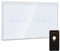 BSEED Smart Dimmer Lichtschalter Doppelt 1 Fach 1 Weg Wifi Smart Led Dimmer Lichtschalter arbeitet mit Alexa,Touch Lichtschalter Glas Touchscreen-schalter Weiß(Neutralleiter Erforderlich)