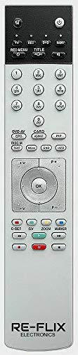 Re-Flix Ersatzernbedienung Assist 1 Assist 2 für Loewe TV XELOS A42 (66421T87)