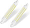 Karyoosi Ampoule LED R7S 118mm 10W 1050LM, équivalent 100W J118 Lampes Halogènes, Blanc Froid 6000K, R7s LED 118mm, Éclairage à Faisceau 360 °, AC 220-240V, Non-Dimmable, Lot de 2