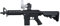 VR Controller Spiele Zubehör Ausrüstung für Steam Valve Index VR Game Gun für Steam Valve Index Zubehör,P-istol Griff Zubehör für Steam Valve Index,verbesserte Gaming Schießerfahrung(Schwarz,M4)