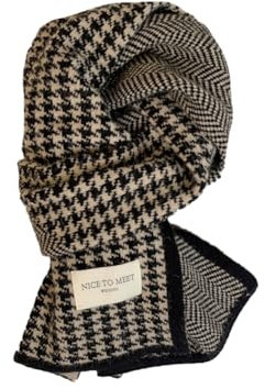 CCAIPU Damen Winter Kaschmir Gefühl Schal - Mode Weich Warm Großer Dicker Schal für Frauen (D)