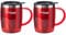 Thermos ThermoCafé 187094 Translucent Desk Mug, Red, 450 ml (Pack of 2)