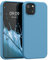 kwmobile Case Compatible with Apple iPhone 13 Case - TPU Silicone Phone Cover with Soft Finish - Vintage Blue