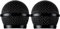 PG58 Microphone Replacement Grille for Shure PGA58 Dynamic Microphone Handheld Mic for Vocals with Insert Windscreen Foam Cover, Black, 2 Pack