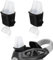 PEUTIER 2 Ersatzausgießer für Contigo, Weiche BPA-Freie Deckel Ersatzteile Silikon-Ersatzmundstück Kompatibel mit Aubrey Kids-Wasserflasche (14oz und 20oz)