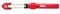 Hilka 83550444 Double Bar Steering Wheel Lock, Red