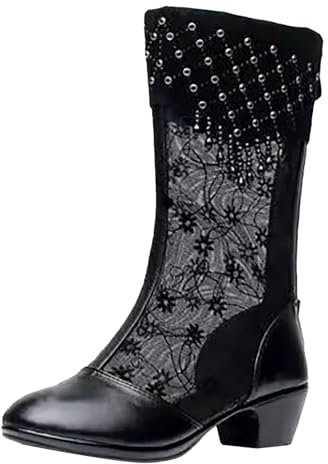 Stivaletti Marroni Donna Stivaletti Donna Neri Bassi Stivaletti Donna con Tacco e Plateau Discoteca Stivali Donna Estivi Morbidi Stivali Donna Tacco Medio Stivaletto Donna Basso Stivali Donna