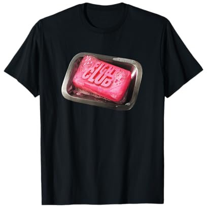 20th Century Studios Fight Club 1999 Movie Official Soap Dish Film Logo T-Shirt für Männer und Frauen; Schwarz; S