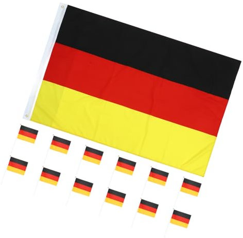 POPETPOP Flagge: 1 Set mit Kleinen Staatsflaggen Zum Schwenken Als Party-dekoration.