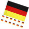 POPETPOP Flagge: 1 Set mit Kleinen Staatsflaggen Zum Schwenken Als Party-dekoration.