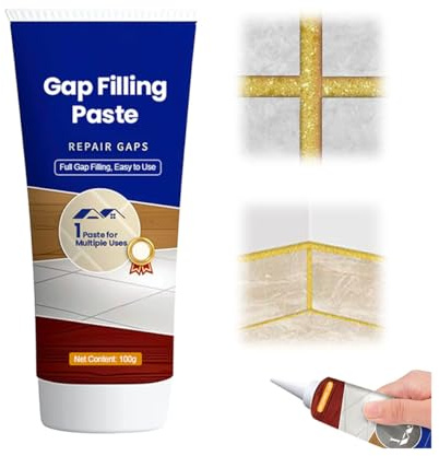 Mehrzweck-Fugenfüller in verschiedenen Farben für das ganze Haus, Bodenrissversiegelung, Fugenfüller für Wände, Fliesen und Holz (Gold)