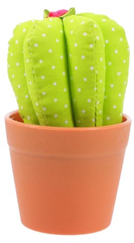 DIYEAH Kaktus-Nadelkissen Mit Blumentopf Nadelhalter Zum Nähen Und Quilten Nähzubehör Nadelorganizer Für Zuhause Kreatives Handarbeitszubehör