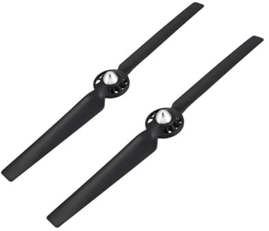 Propellerblätter Quadcopter Geeignet for Q500 4K Kamera Drohne Ersatzpropeller Selbsthemmend CW CCW(Black 2pcs)